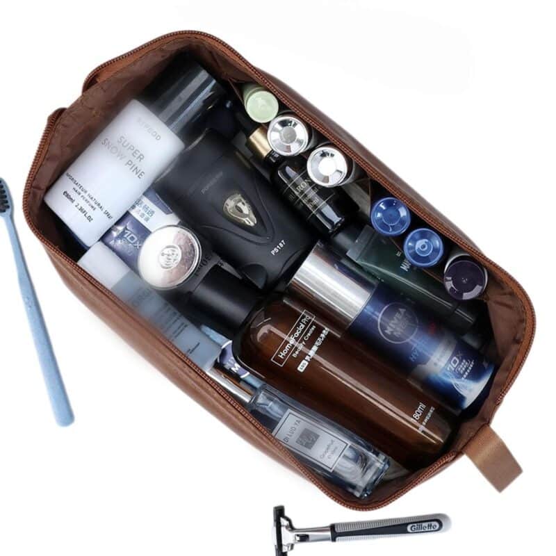 Custom Double-Layer Waterproof Toiletry Bag - 4