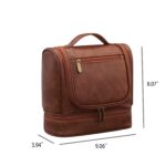 Custom Double-Layer Waterproof Toiletry Bag - 1