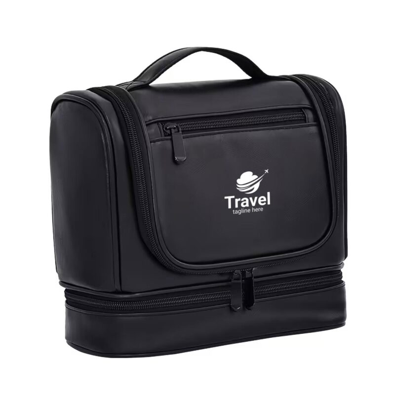 Custom Double-Layer Waterproof Toiletry Bag - 2