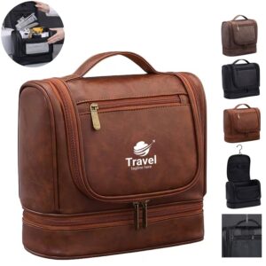 Custom Double-Layer Waterproof Toiletry Bag