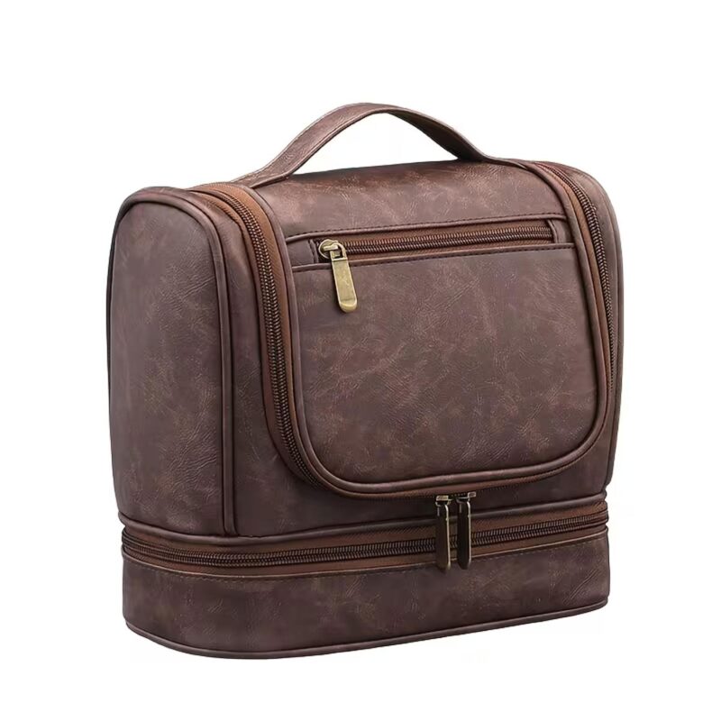 Custom Double-Layer Waterproof Toiletry Bag - 5