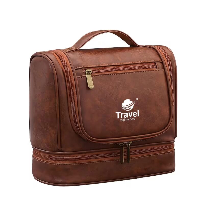Custom Double-Layer Waterproof Toiletry Bag - 6