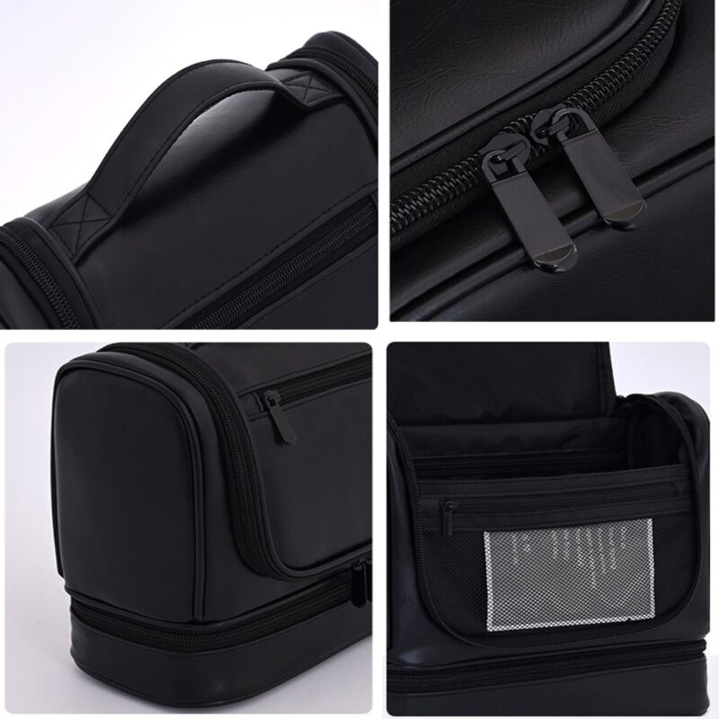 Custom Double-Layer Waterproof Toiletry Bag - 7