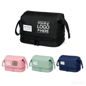 Custom Double-Layer Wet Dry Toiletry Bag