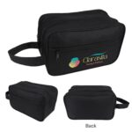 Custom Double Zipper Toiletry Bag