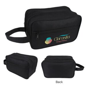 Custom Double Zipper Toiletry Bag