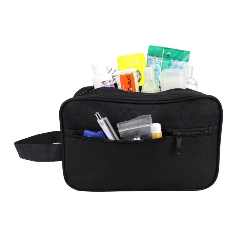 Custom Double Zipper Toiletry Bag - 5