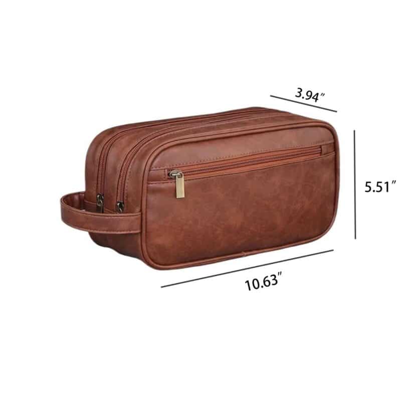 Custom Double-layer PU Toiletry Bag - 1