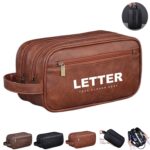 Custom Double-layer PU Toiletry Bag