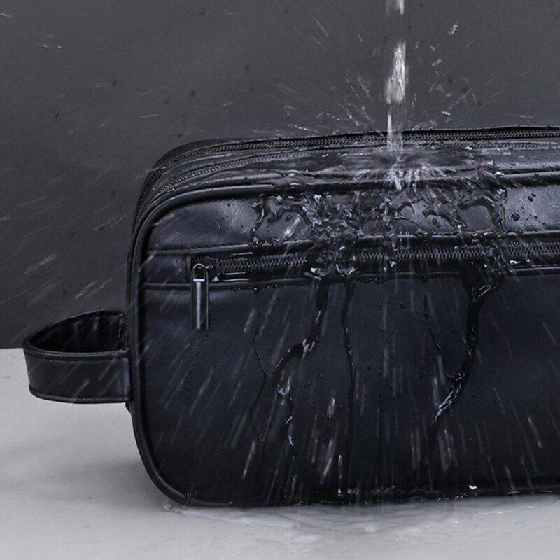 Custom Double-layer PU Toiletry Bag - 9