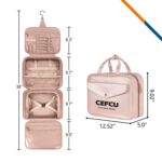 Custom DryStow Foldable Hanging PU Leather Toiletry Bag - 3