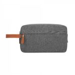 Custom Dual Compartment Travel Toiletry Bag with Tech Organizer Pocket - 5