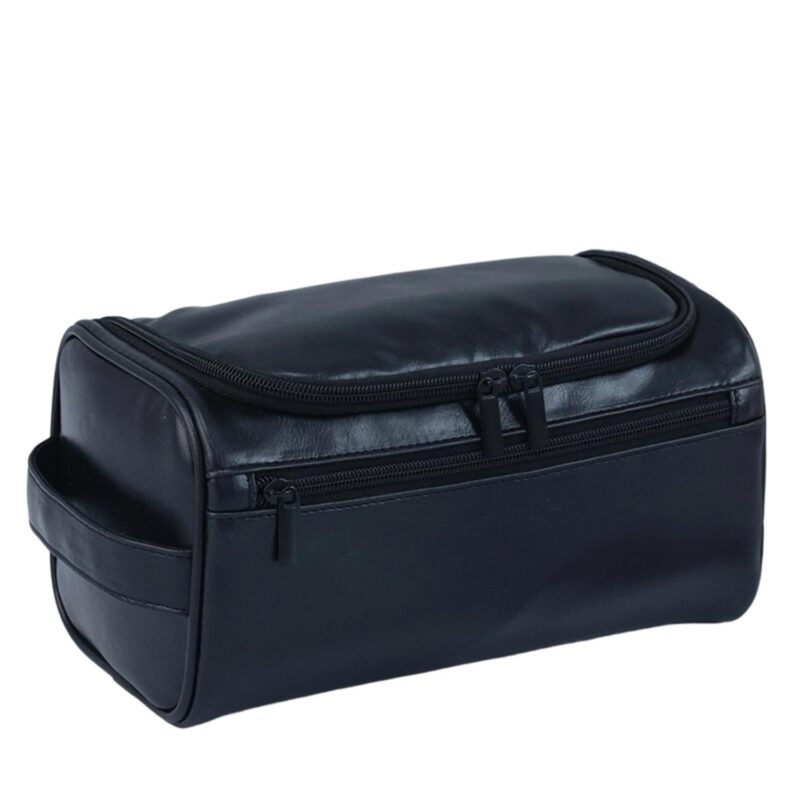Custom Dual-Zip Toiletry Bag - 4
