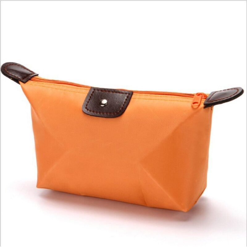 Custom Dumpling-shaped Nylon Waterproof Cosmetic Toiletry Bag - 8