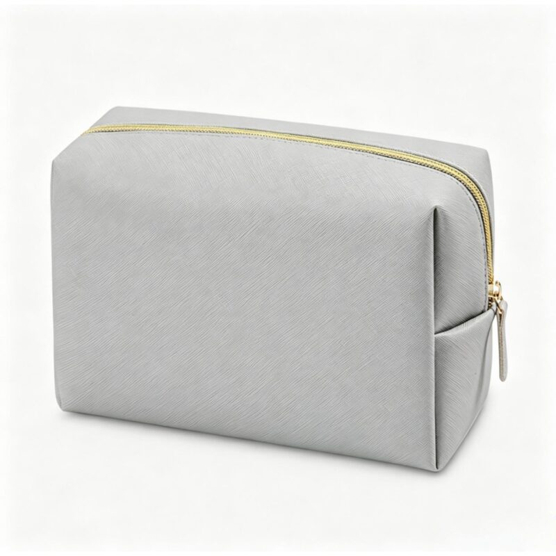 Custom Durable Saffiano Textured Toiletry Bag - 1