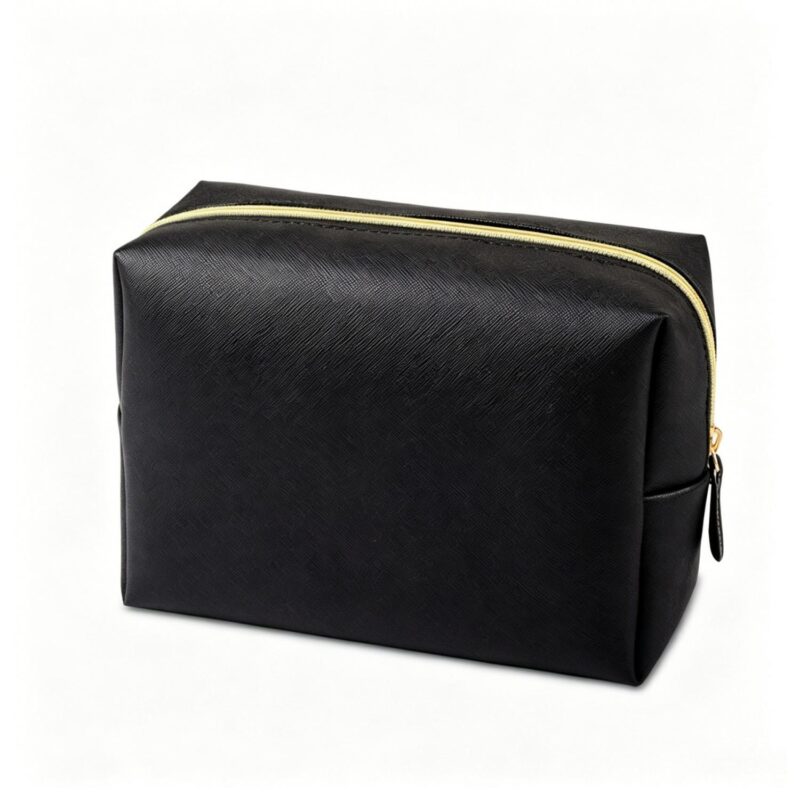 Custom Durable Saffiano Textured Toiletry Bag - 2