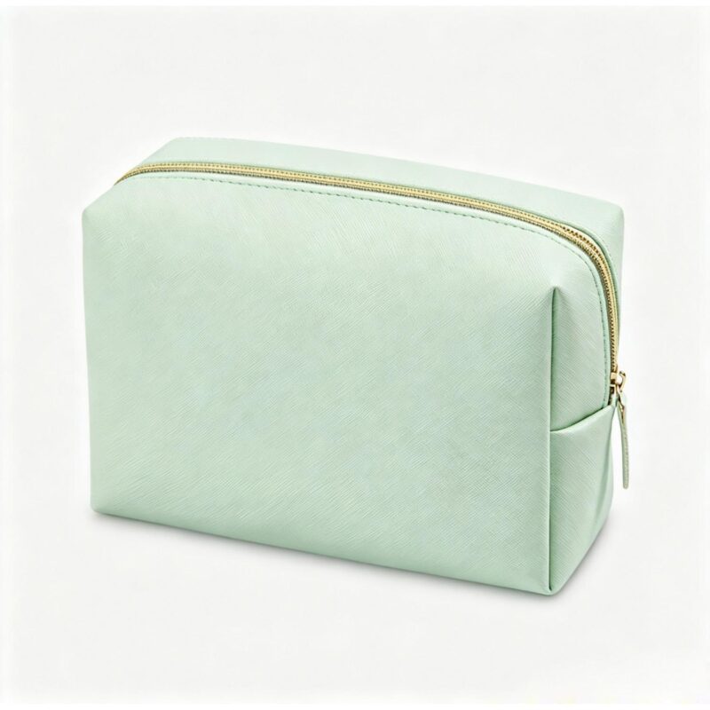 Custom Durable Saffiano Textured Toiletry Bag - 4