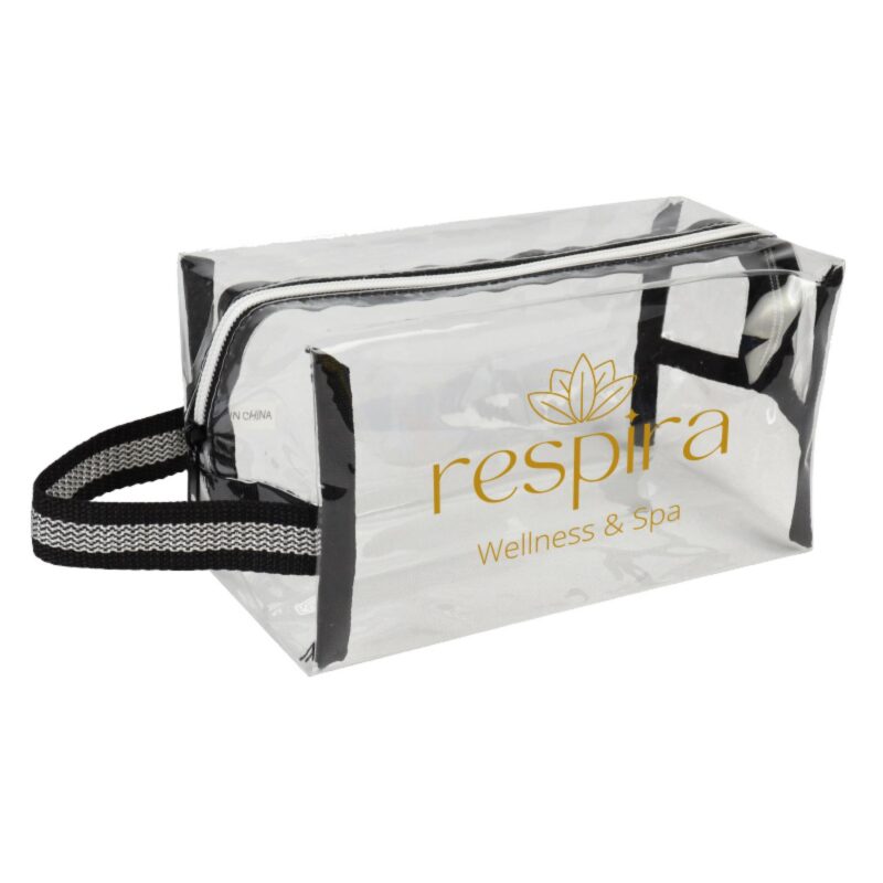 Custom Eco Friendly Clear Toiletry Bag