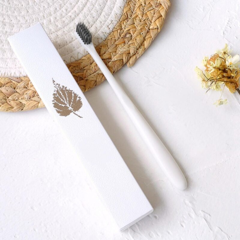 Custom Eco Friendly Japanese Style Tree Leaf Hotel Toiletry Kit with Paper Packaging - 2