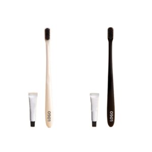 Custom Eco Friendly Japanese Style Tree Leaf Hotel Toiletry Kit with Paper Packaging