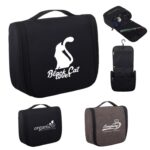 Custom Flip-Top Foldable Hanging Toiletry Bag