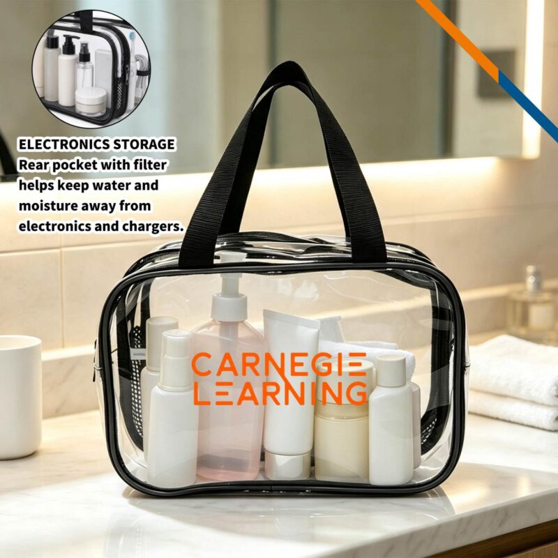 Custom FlySort Clear Toiletry Bag - 2