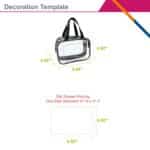 Custom FlySort Clear Toiletry Bag - 3