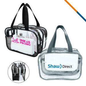 Custom FlySort Clear Toiletry Bag
