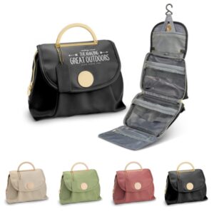 Custom Foldable Hanging Toiletry Bag