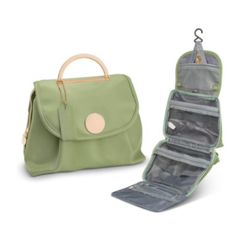 Custom Foldable Hanging Toiletry Bag - 4