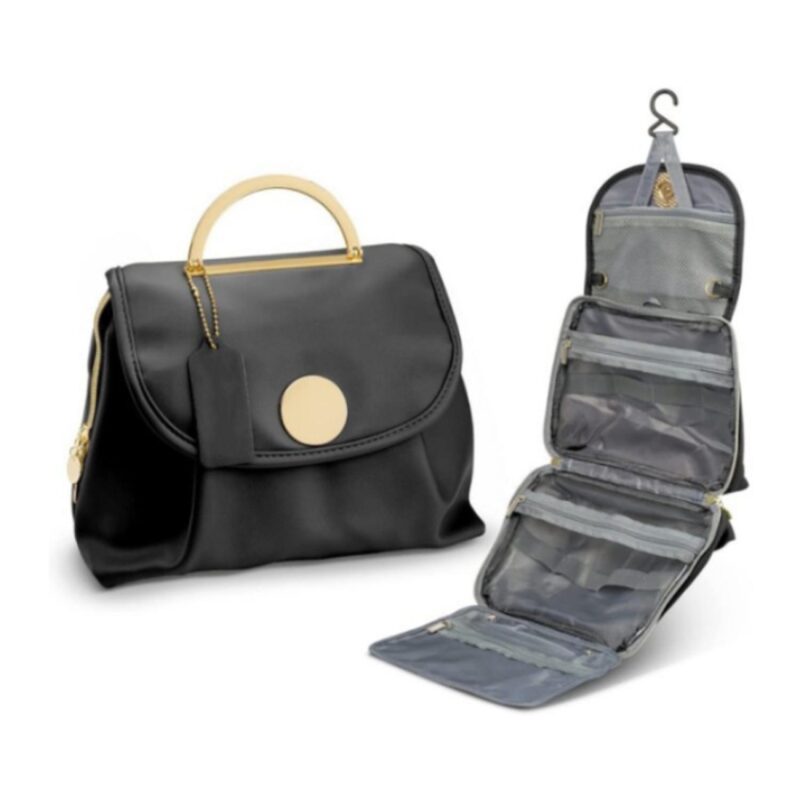 Custom Foldable Hanging Toiletry Bag - 6