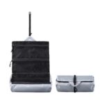 Custom Foldable Hanging Toiletry Bag - 5