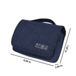 Custom Foldable Hanging Toiletry Bag - 7