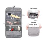 Custom Foldable Hanging Toiletry Bag - 8