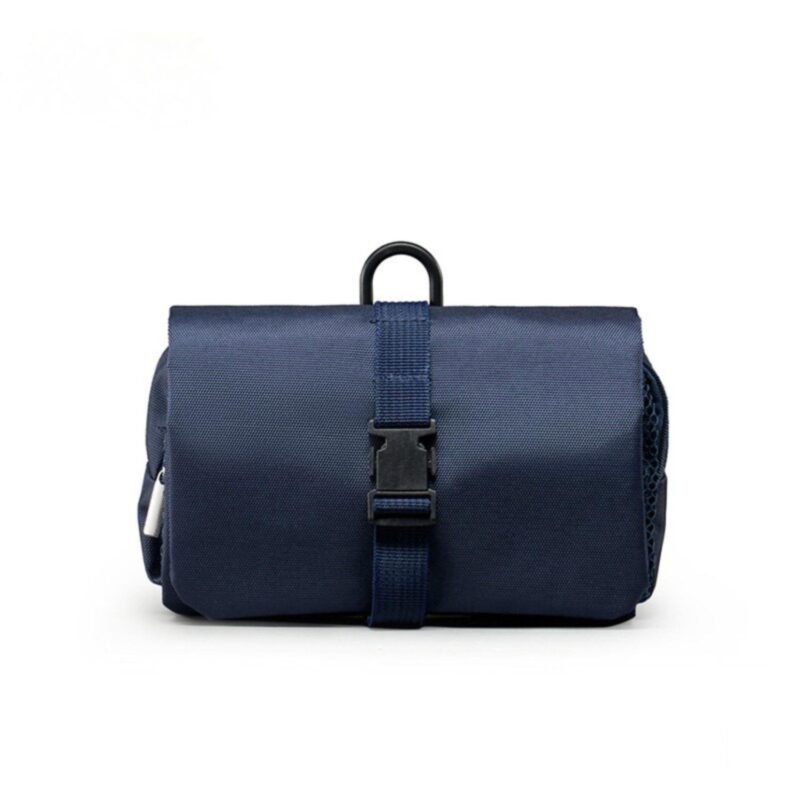 Custom Foldable Hanging Toiletry Bag With Snap Buckle - 1
