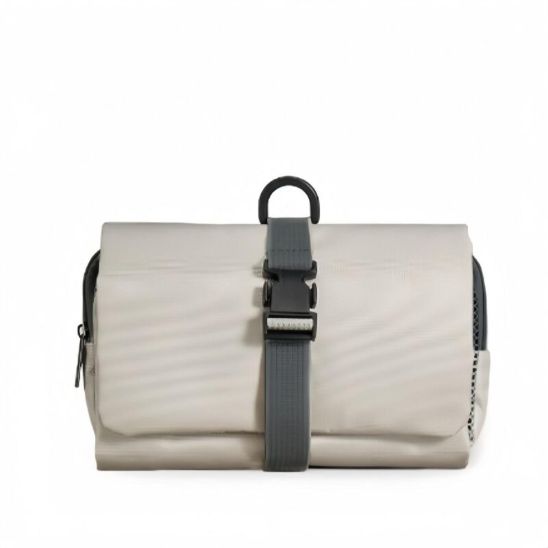 Custom Foldable Hanging Toiletry Bag With Snap Buckle - 2