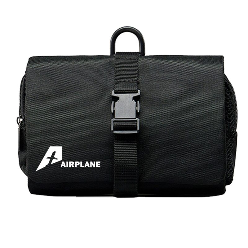 Custom Foldable Hanging Toiletry Bag with Hook - 2