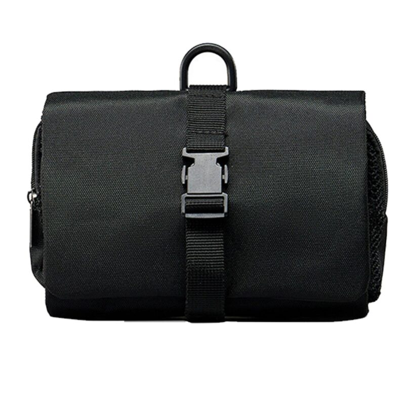 Custom Foldable Hanging Toiletry Bag with Hook - 3