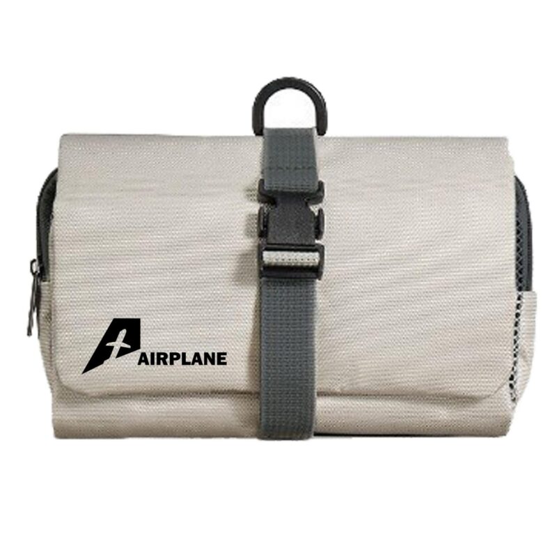 Custom Foldable Hanging Toiletry Bag with Hook - 7
