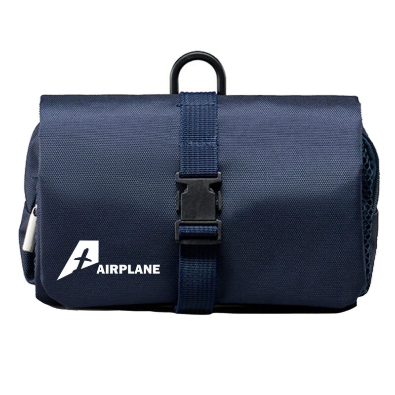 Custom Foldable Hanging Toiletry Bag with Hook - 8