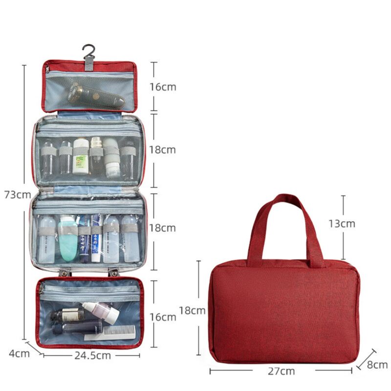 Custom Foldable Toiletry Bag - 3