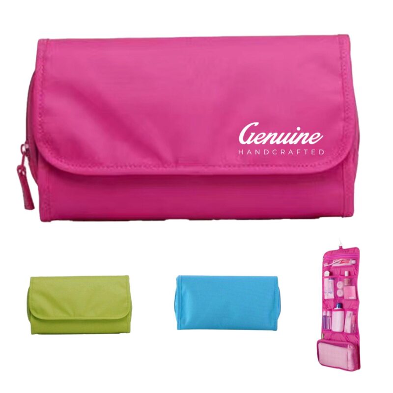 Foldable-Toiletry-Bag-HPA1101 Custom Foldable Toiletry Bag