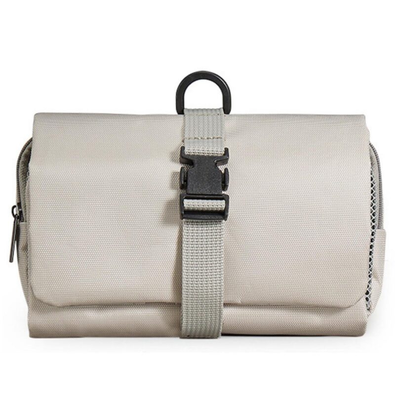 Custom Foldable Toiletry Bag With Buckle And Hook - 7