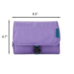Custom Foldable Toiletry Bag with Hanging Hook - 1