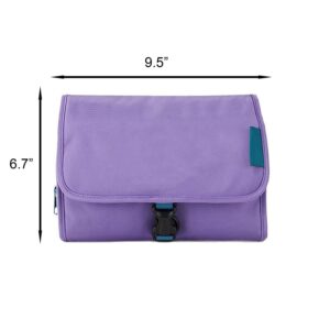Custom Foldable Toiletry Bag with Hanging Hook - 1