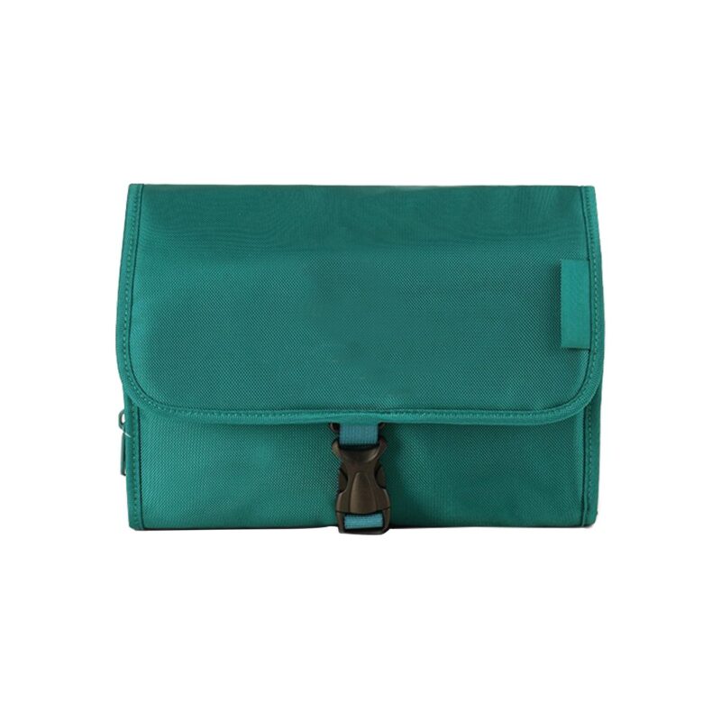 Custom Foldable Toiletry Bag with Hanging Hook - 3