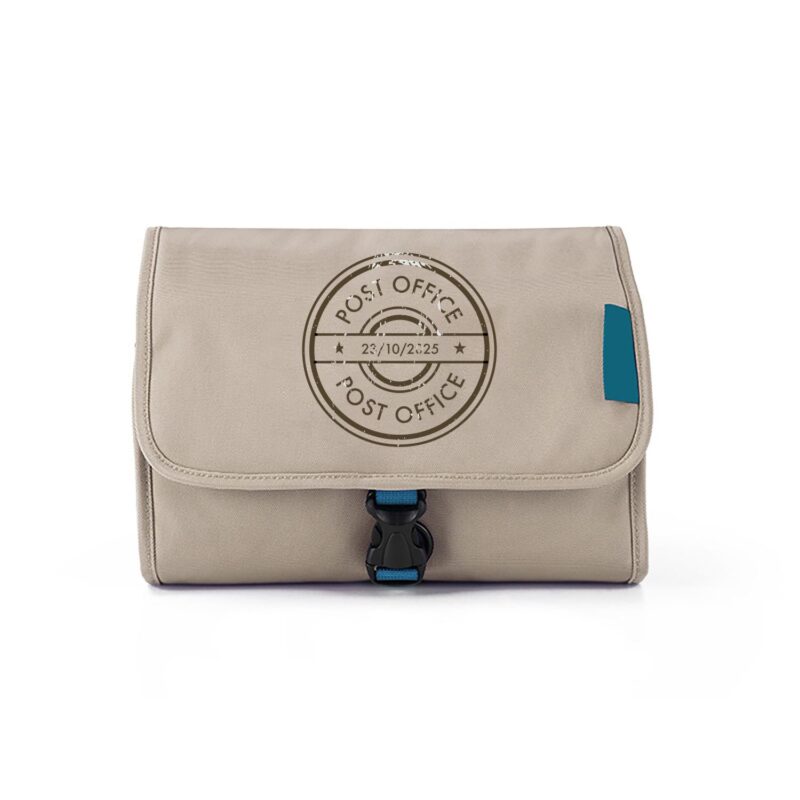 Custom Foldable Toiletry Bag with Hanging Hook - 4