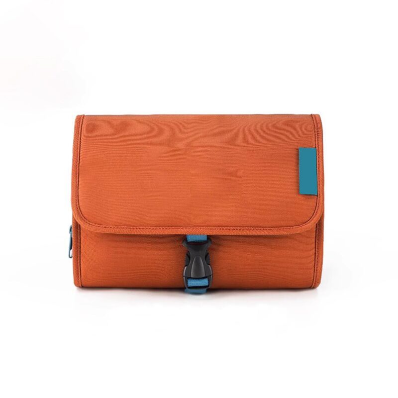 Custom Foldable Toiletry Bag with Hanging Hook - 7