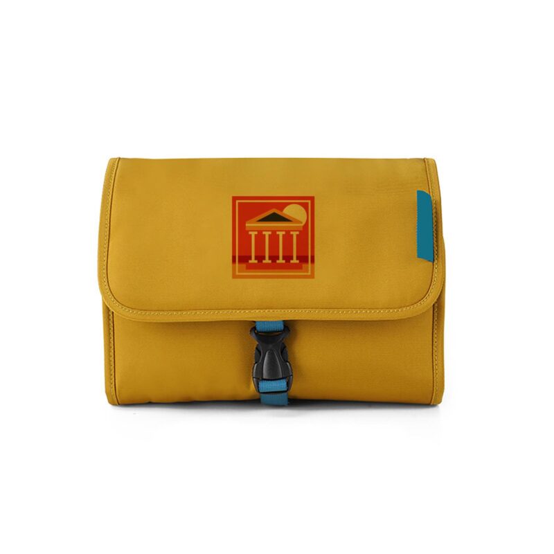 Custom Foldable Toiletry Bag with Hanging Hook - 8