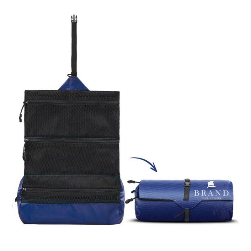 Custom Foldable Travel Toiletry Bag Dopp Kit - 5